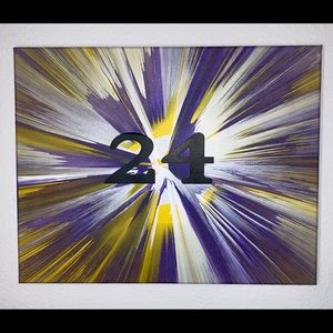 Wall art 11x14 canvas Kobe Bryant